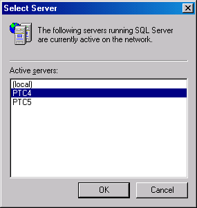  Select Server ( )